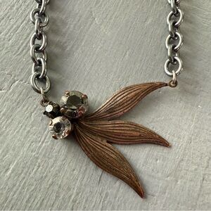 Sabika Crystal Winter 2012 Pendant Necklace